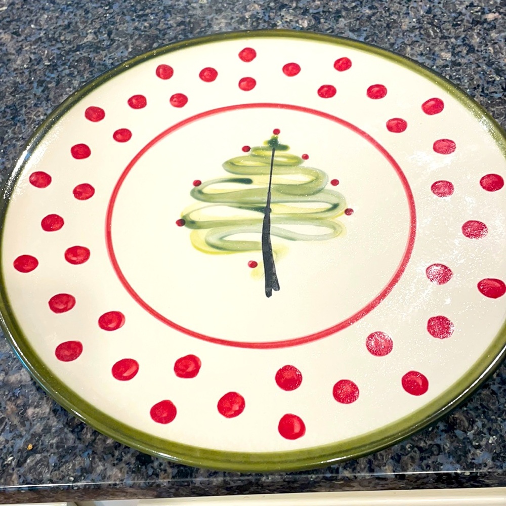 Beautiful Christmas Serving Tray for Sale!